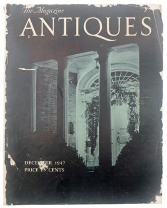 Picture of The Magazine Antiques, December 1947