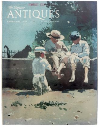 Picture of The Magazine Antiques, February 1987