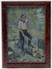 Picture of Abraham Lincoln the Rail Splitter - Oil on Linen by Frank R. Johnson