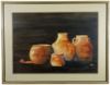 Picture of Cherokee Pottery, Watercolor on Paper, by Billy Mack Steele