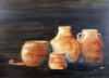 Picture of Cherokee Pottery, Watercolor on Paper, by Billy Mack Steele