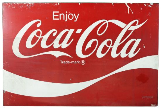 Picture of Vintage Coca-Cola Metal Sign