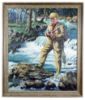 Picture of Fly Fishing, Oil on Linen, Meta Grimm Lacey