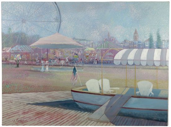 Picture of Carousel, Oil on Canvas, Scott Marion Duncan