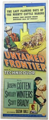 Picture of 1952 Untamed Frontier Movie Poster