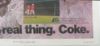 Picture of 1969 "It's the Real Thing" Corporate Communications Package