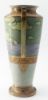 Picture of Antique Noritake Art Deco Gilded Scenic Vase