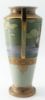 Picture of Antique Noritake Art Deco Gilded Scenic Vase