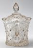Picture of Antique EAPG Cambridge Wheat Sheaf Cracker Jar