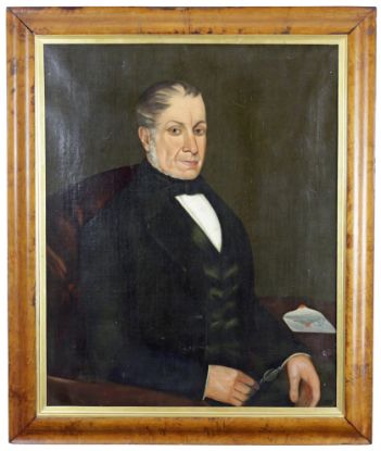 Picture of Portrait of a Gentleman, 19th C. Oil on Canvas