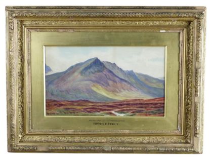 Picture of Derwent Water, from above Lowdore, Cumberland, attributed to Sidney R Percy