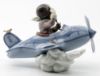 Picture of Over the Clouds, Vintage Lladro Porcelain Airplane Sculpture