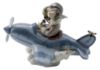 Picture of Over the Clouds, Vintage Lladro Porcelain Airplane Sculpture