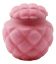 Picture of Antique Pink Quilted Glass Jar with Cover by Consolidated Lamp & Glass