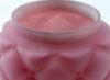Picture of Antique Pink Quilted Glass Jar with Cover by Consolidated Lamp & Glass