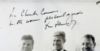Picture of 1963 President John Kennedy and Chuck Connors White House Photograph