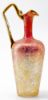 Picture of Antique Handblown Bohemian Gilt Art Glass Ewer