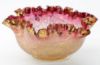 Picture of Antique Handblown Bohemian Gilt Art Glass Bowl