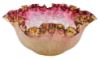 Picture of Antique Handblown Bohemian Gilt Art Glass Bowl