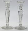 Picture of American Brilliant Cut Glass Candlestick, pair