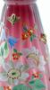 Picture of Antique Bohemian Floral Vase with Applied Bees