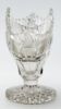 Picture of Antique American Brilliant Cut Glass Shell Vase