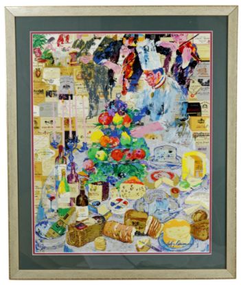 Picture of La Cuisine Francaise, LeRoy Neiman, Serigraph on Paper