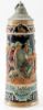 Picture of Vintage German Relief Molded Beer Stein
