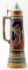 Picture of Vintage German 3L Beer Stein Relief Molded