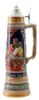 Picture of Vintage German 3L Beer Stein Relief Molded