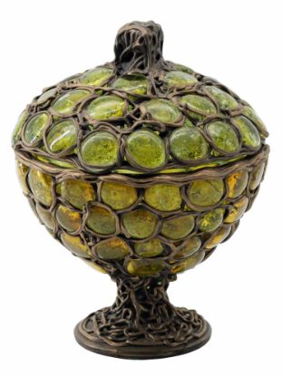 Picture of Vintage Bertino Originals Glass Covered Bowl