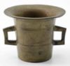 Picture of Antique Cast Brass Mortar