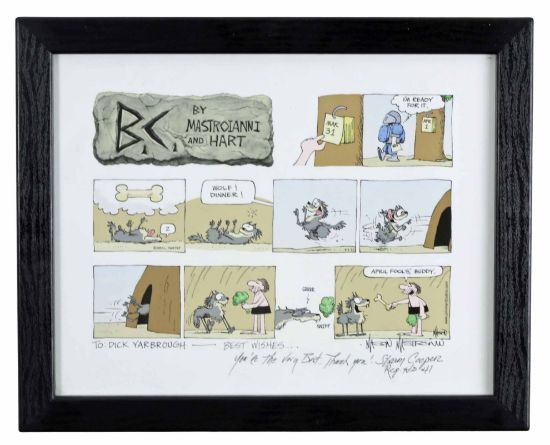 Picture of 2012 B.C. Comic Strip Original Art