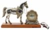 Picture of Vintage Western Horse Clock