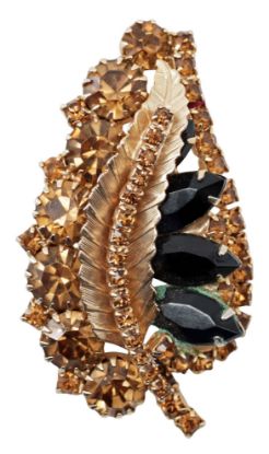 Picture of Vintage Juliana Leaf Brooch