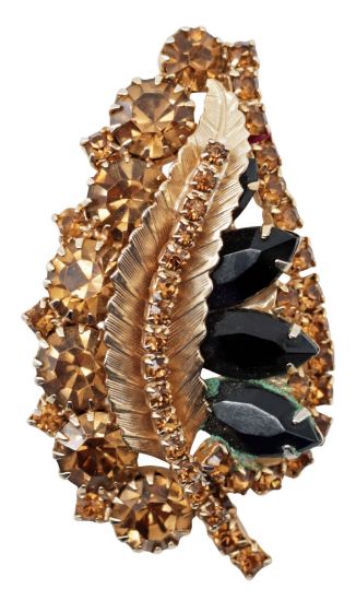 Picture of Vintage Juliana Leaf Brooch