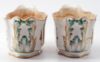 Picture of Antique Sevres Porcelain Cuvette a Fleurs, Pair