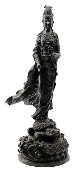 Picture of Vintage Chinese Bronze Guanyin