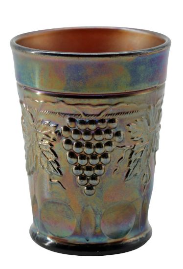 Picture of Antique Northwoods Amethyst Carnival Glass Tumbler