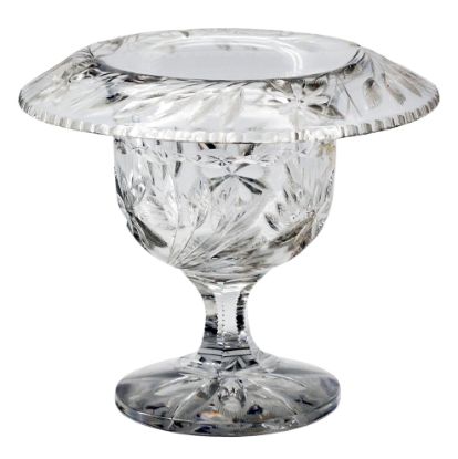 Picture of Antique American Brilliant Cut Glass Campana Vase