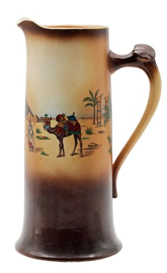 Picture of Antique D. F Haynes Large Ceramic Tankard