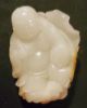 Picture of Antique Chinese Jade Carving Group of Liu Hai with Boy