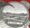 Picture of Antique Centennial International Exhibition Souvenir Scarf