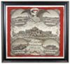 Picture of Antique Centennial International Exhibition Souvenir Scarf