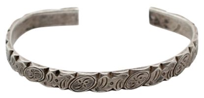 Picture of Antique Chinese Silver Cuff Bracelet