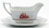 Picture of Replacement Wedgwood Gravy Boat with Attached Underplate - Flying Cloud