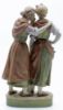 Picture of Antique Royal Dux Figural Group of Two Women Confiding