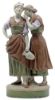 Picture of Antique Royal Dux Figural Group of Two Women Confiding