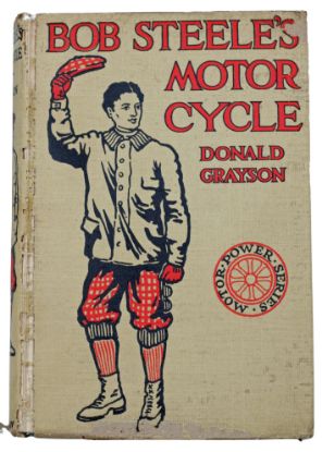 Picture of Bob Steele's Motor Cycle by Donald Grayson
