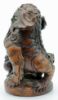 Picture of Antique Chinese Carved Wood Foo Dog